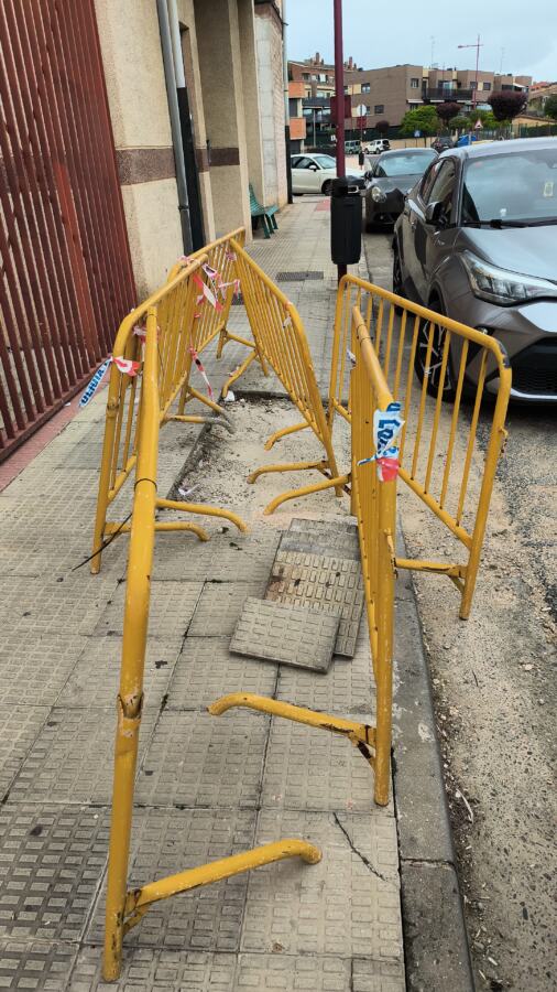 Falta de personal para terminar trabajos