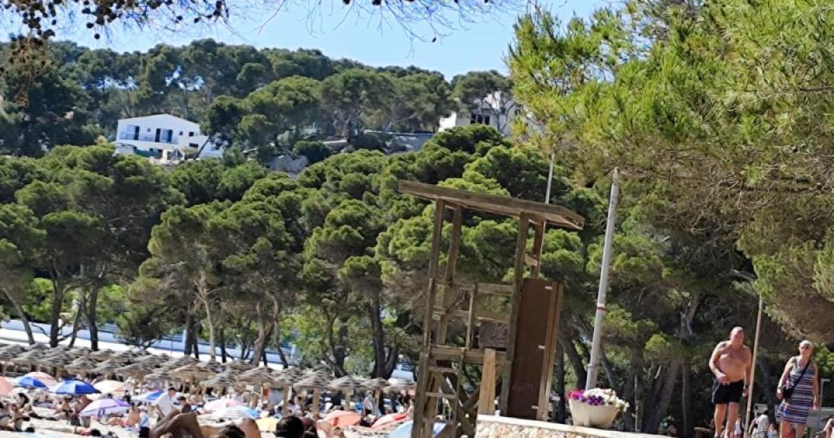 Cala Galdana a las 17:00 h sin socorristas