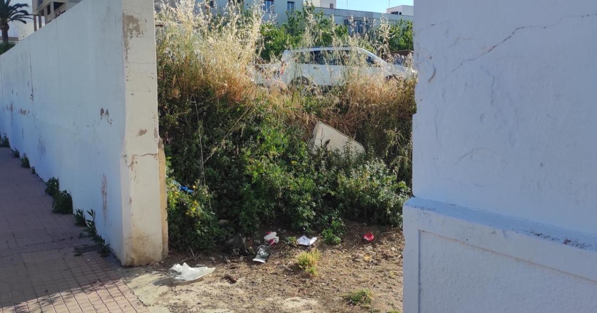 Nido de ratas el parking de Catisa