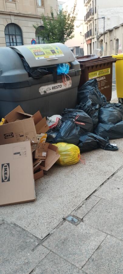 Exceso de basura