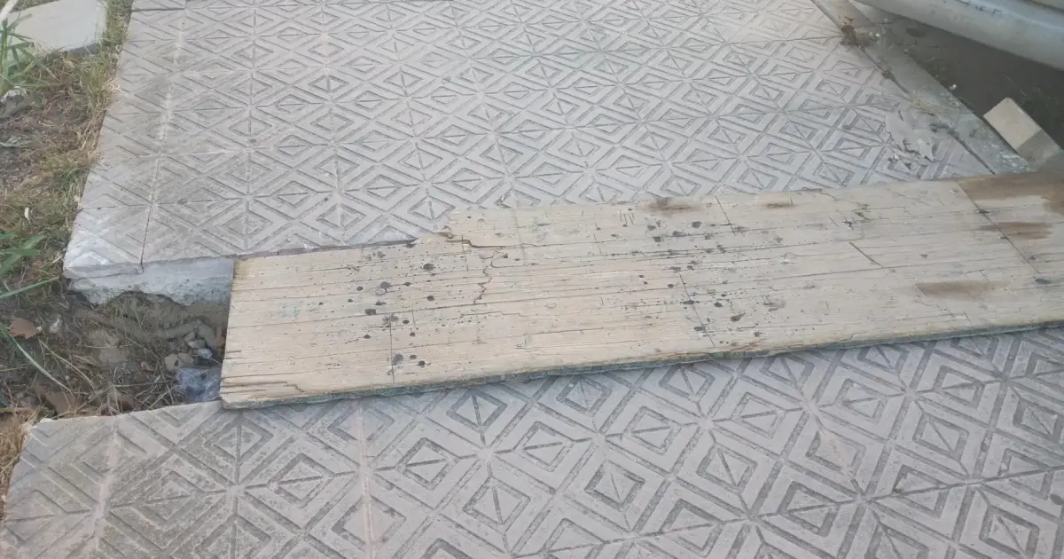 Acera del skate park